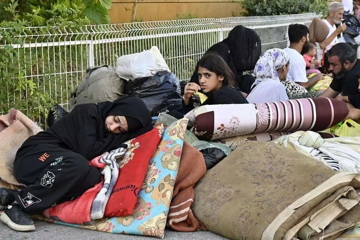 (ویدئو) کلوپ شبانه معروف در بیروت به پناهگاه آوارگان جنگ تبدیل شد
