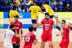 روز و ساعت بازی تیم ملی والیبال ایران - برزیل در لیگ ملت‌های 2026