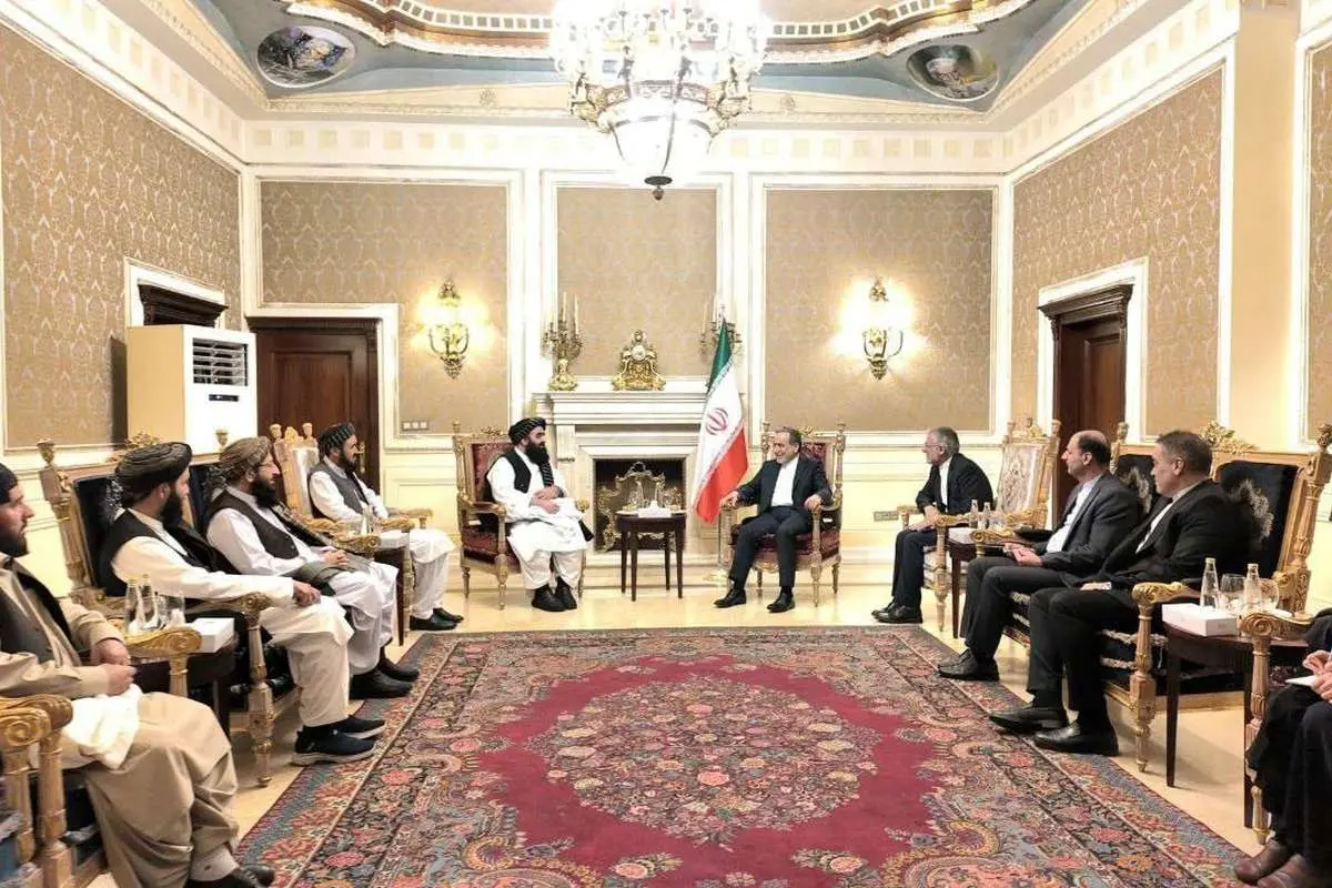 دیدا عراقچی با مقام ارشد وزارت خارجه طالبان