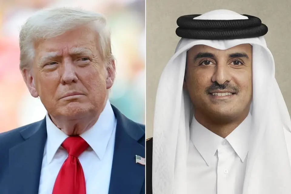 گفت‌وگوی تلفنی امیر قطر و ترامپ درباره تحولات منطقه و کاهش تنش‌ها