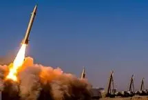 لحظه فرود موشک‌های خوشه‌ای ایران در سرزمین‌های اشغالی