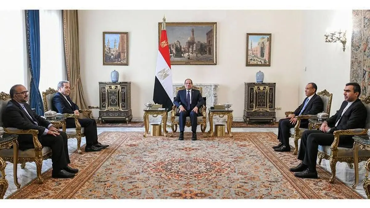 در دیدار عراقچی با رئیس‌جمهور مصر چه گذشت؟