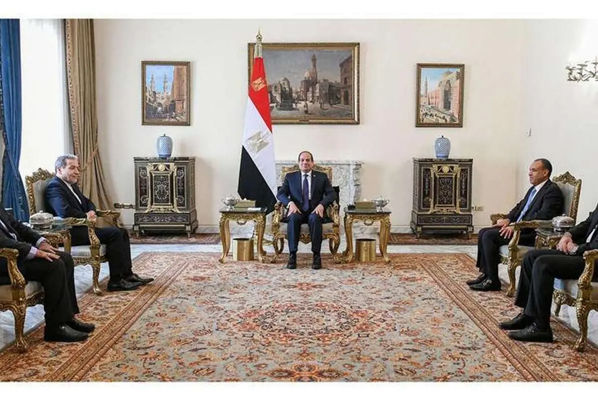 در دیدار عراقچی با رئیسجمهور مصر چه گذشت؟