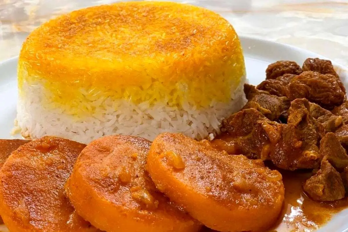 خورش کدو حلوایی را با این دستور متفاوت درست کنید