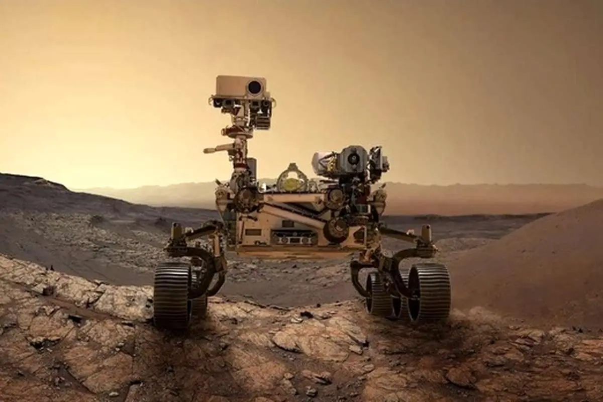 عکس خورشیدگرفتگی از روی مریخ