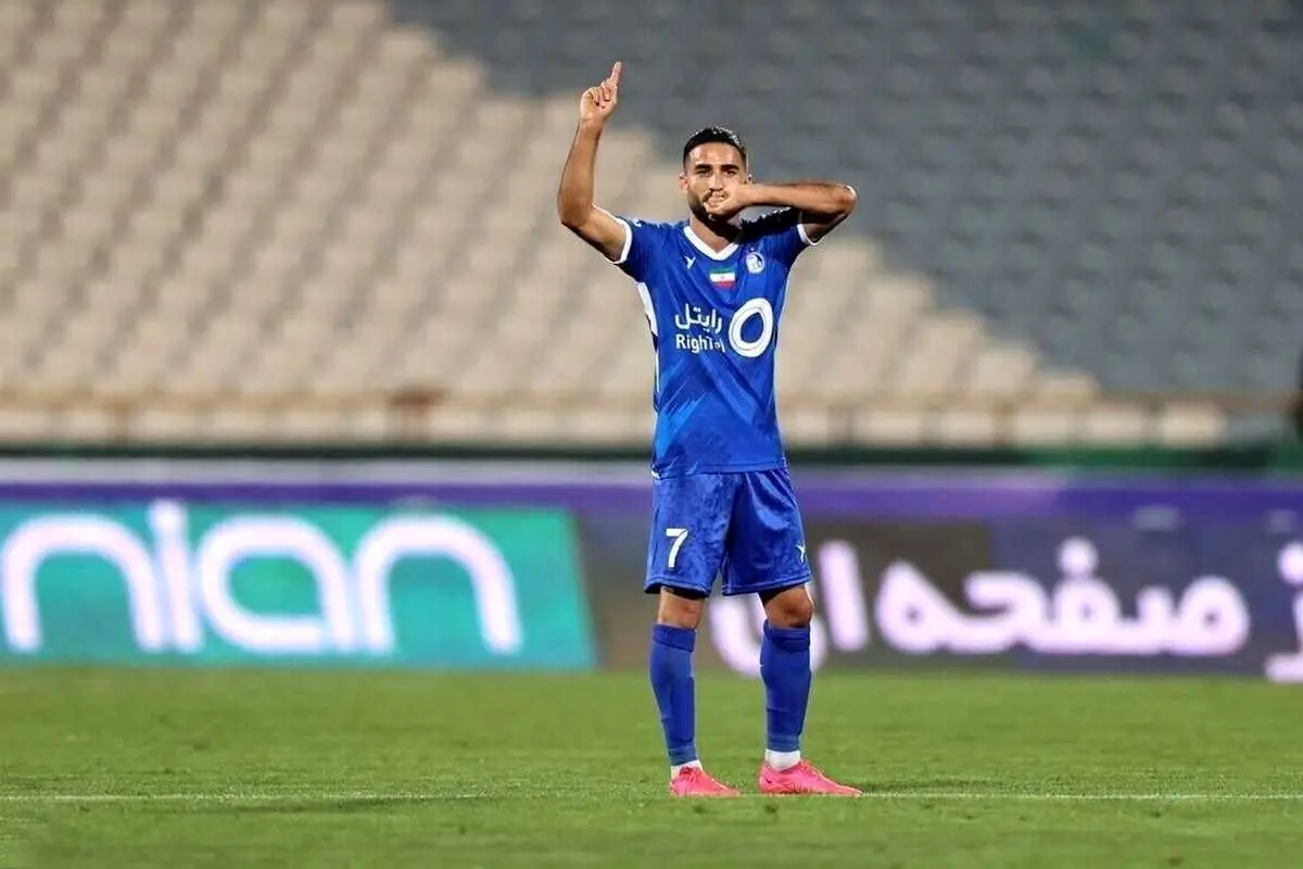 (عکس) حس مهرداد محمدی از تقابلش با رونالدو