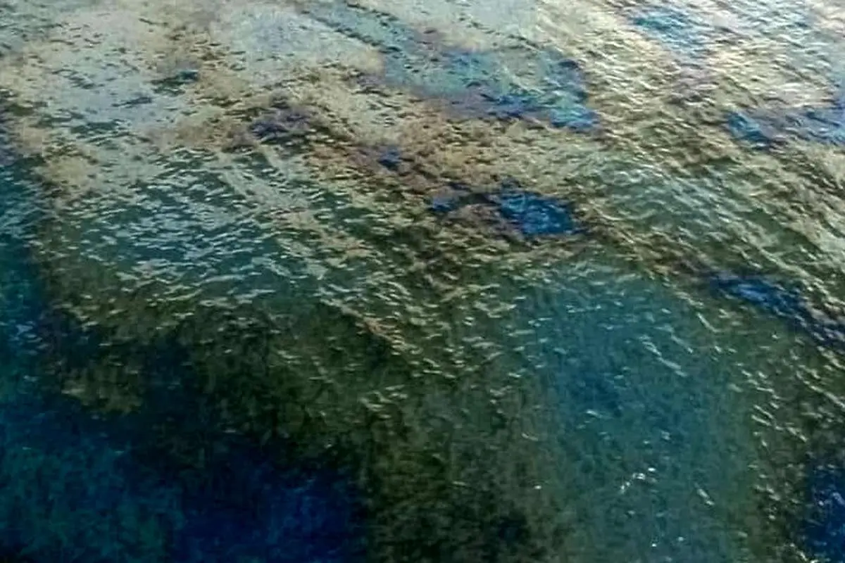 آلودگی شدید نفتی پیرامون پایانه‌ نفتی خارک (تصاویر)