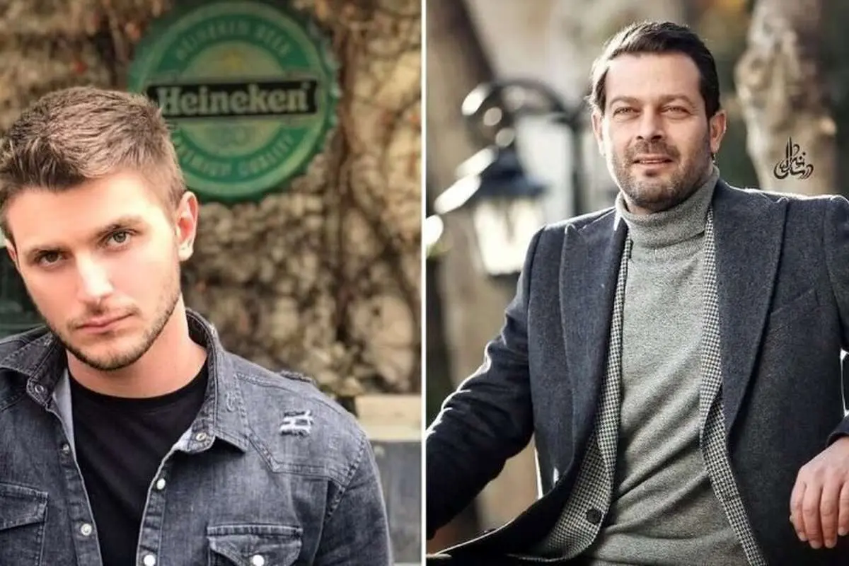 پژمان بازغی و دارا حیایی در پشت صحنه سریال منوچهر هادی (ویدئو)