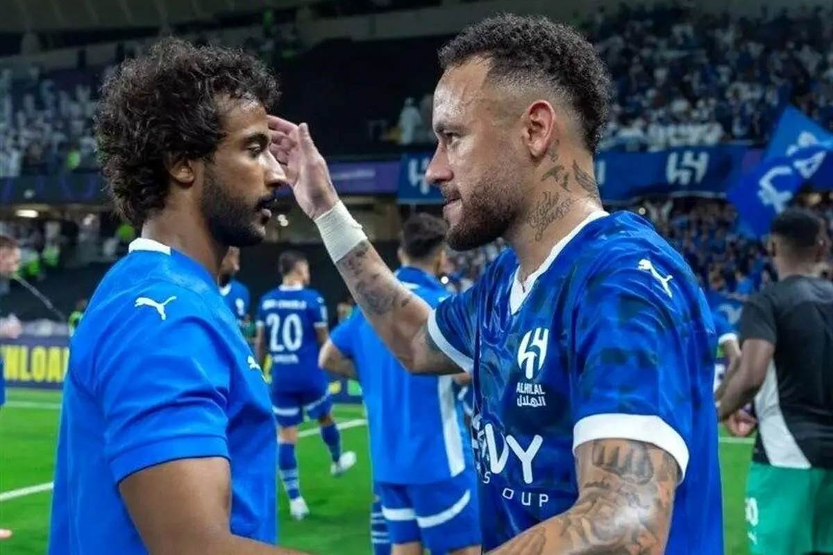 (عکس) الهلال با نیمار به جنگ استقلال میرود