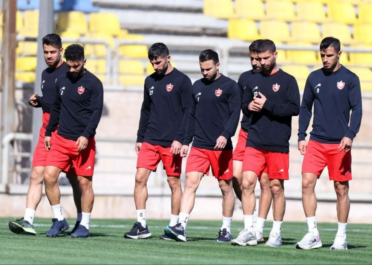 تصویری خاص از تمرین متفاوت پرسپولیس