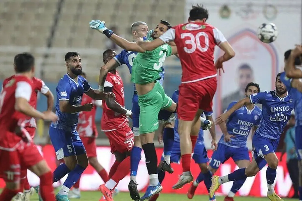 ساعت بازی فوتبال پرسپولیس - گل‌گهر از سری بازی‌های معوقه لیگ برتر