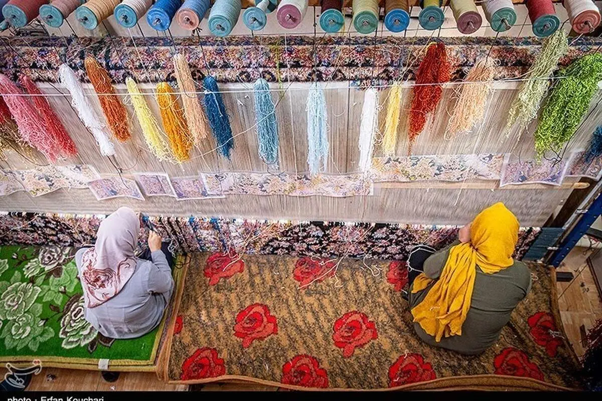 حال ناخوش فرش خوی (تصاویر)
