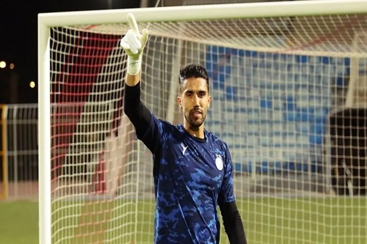 سیدحسین حسینی بهترین بازیکن استقلال مقابل الهلال