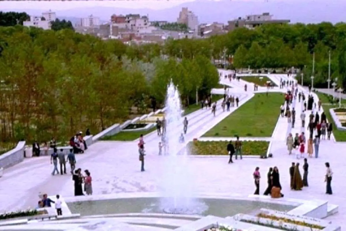 پارک ملت سال ۱۳۵۵ (تصاویر)
