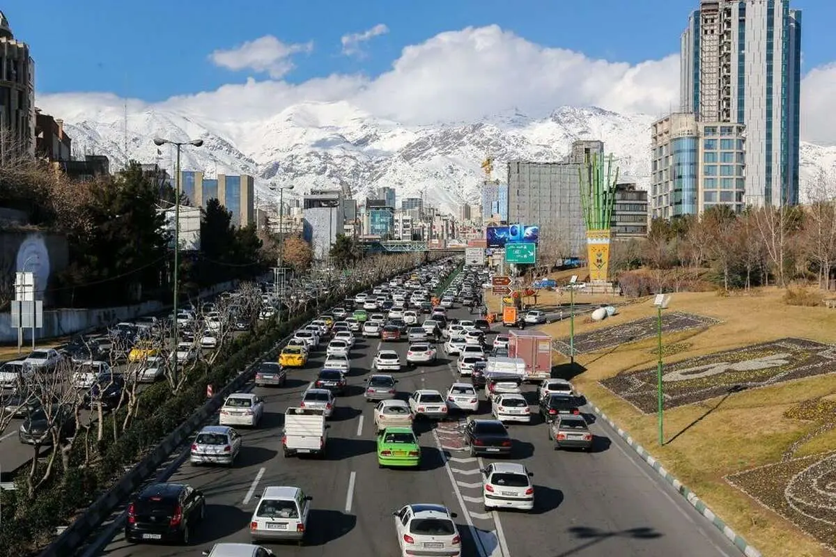باران آلودگی تهران را شست