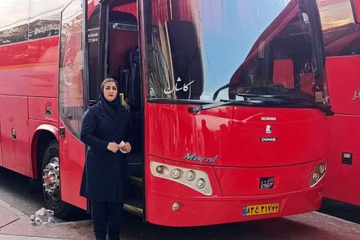 این زن، کاپیتان جادههای ایران است