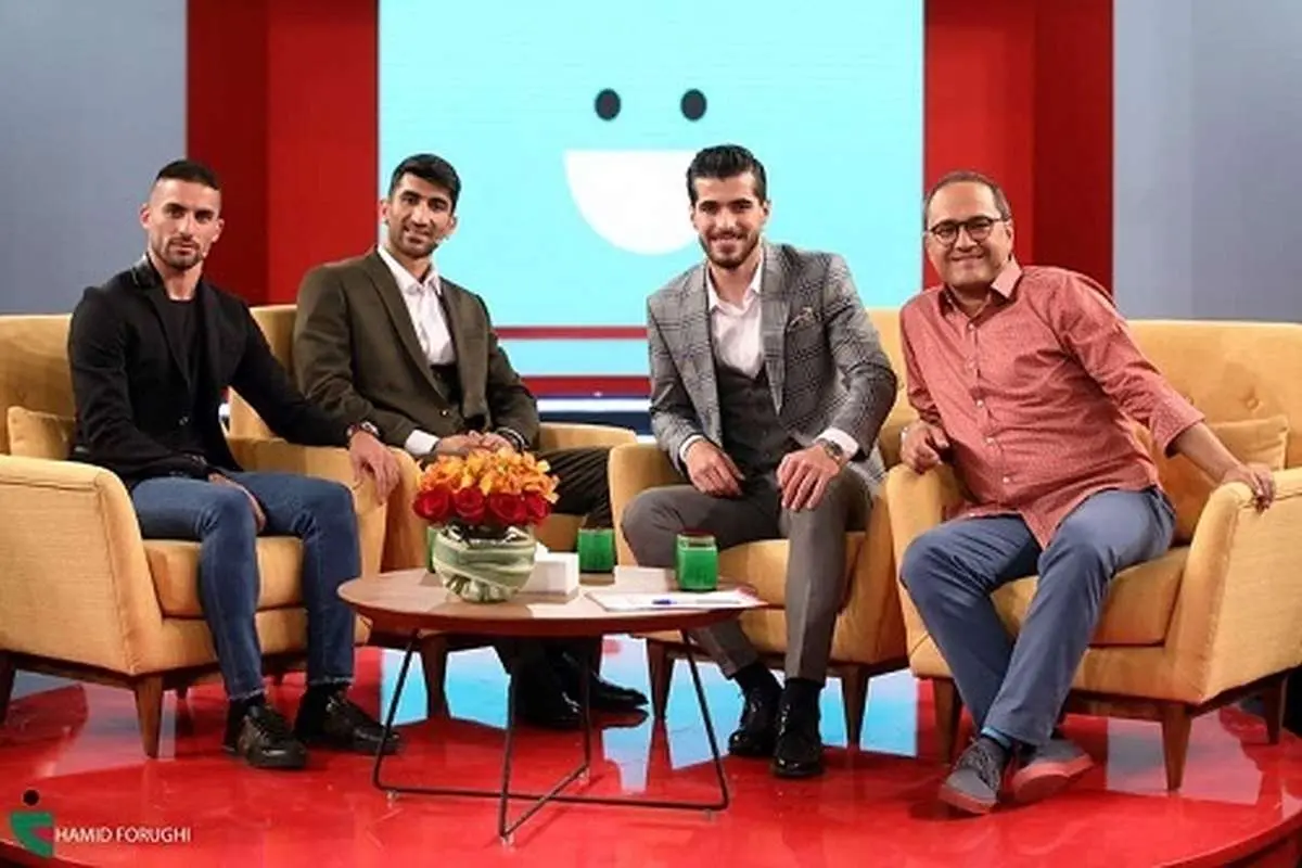 (ویدیو) پاسخهای خندهدار بیرانوند و میلاد محمدی به رامبد جوان
