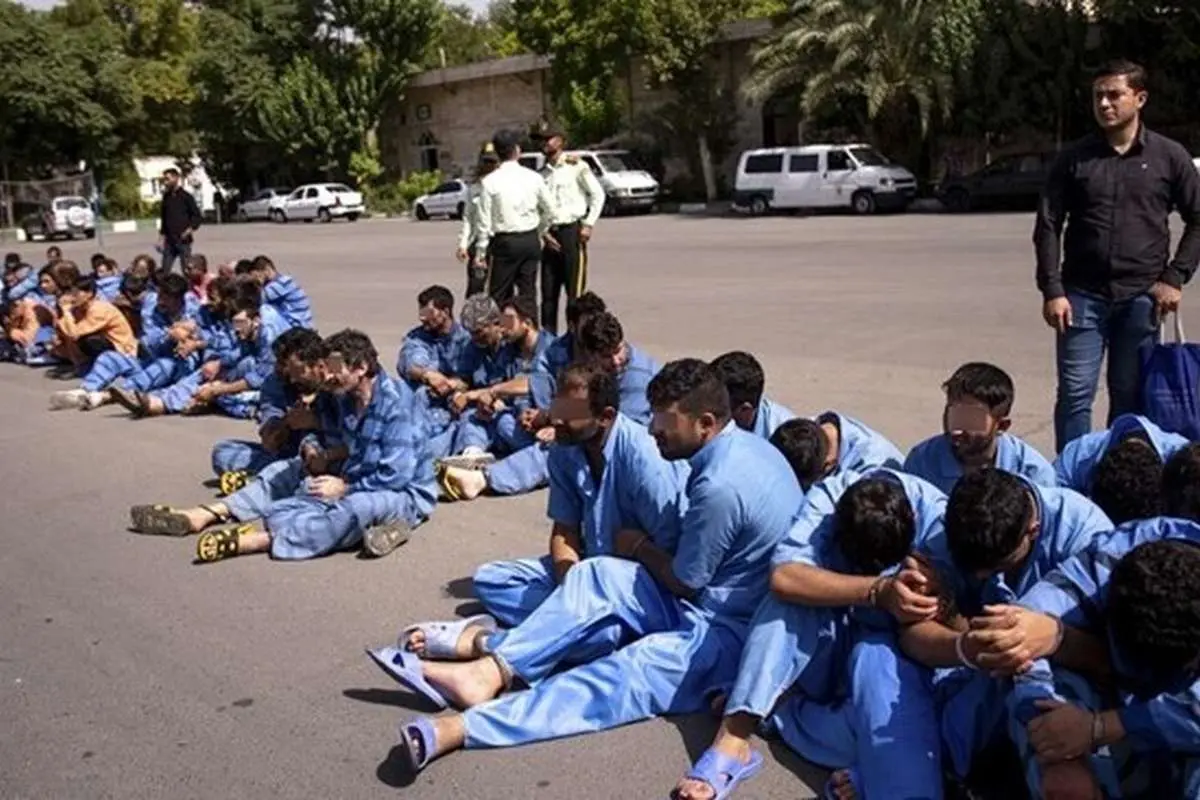دستگیری ۱۹۳ نفر از اراذل و اوباش پایتخت