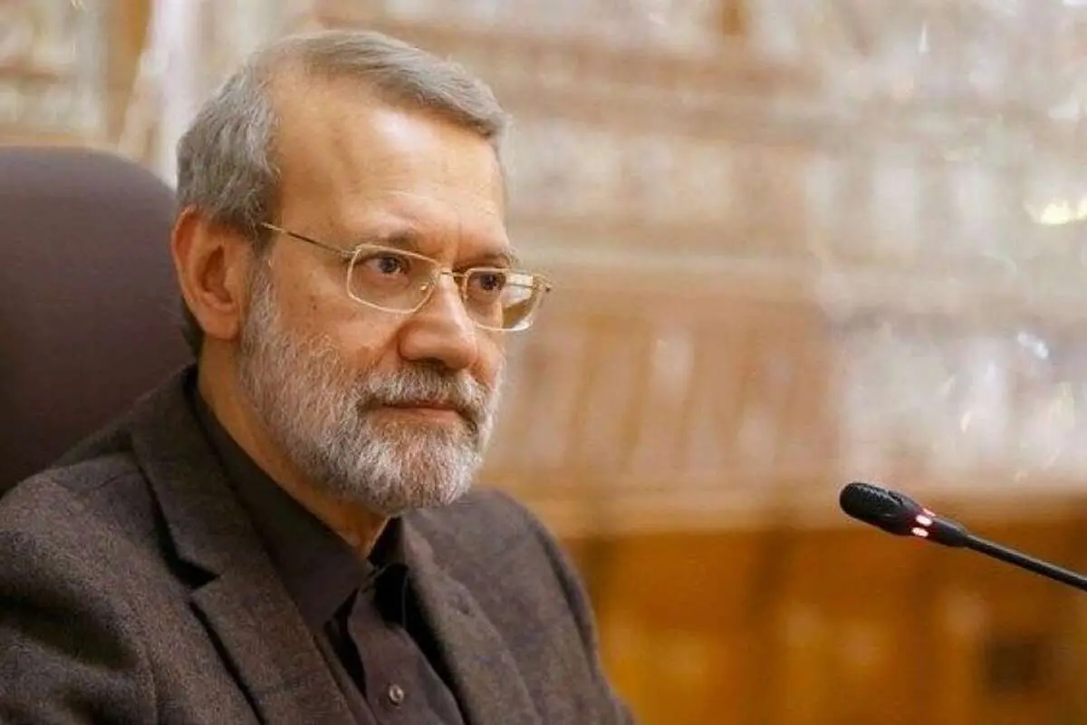 عکسی از لحظه ورود لاریجانی به دمشق