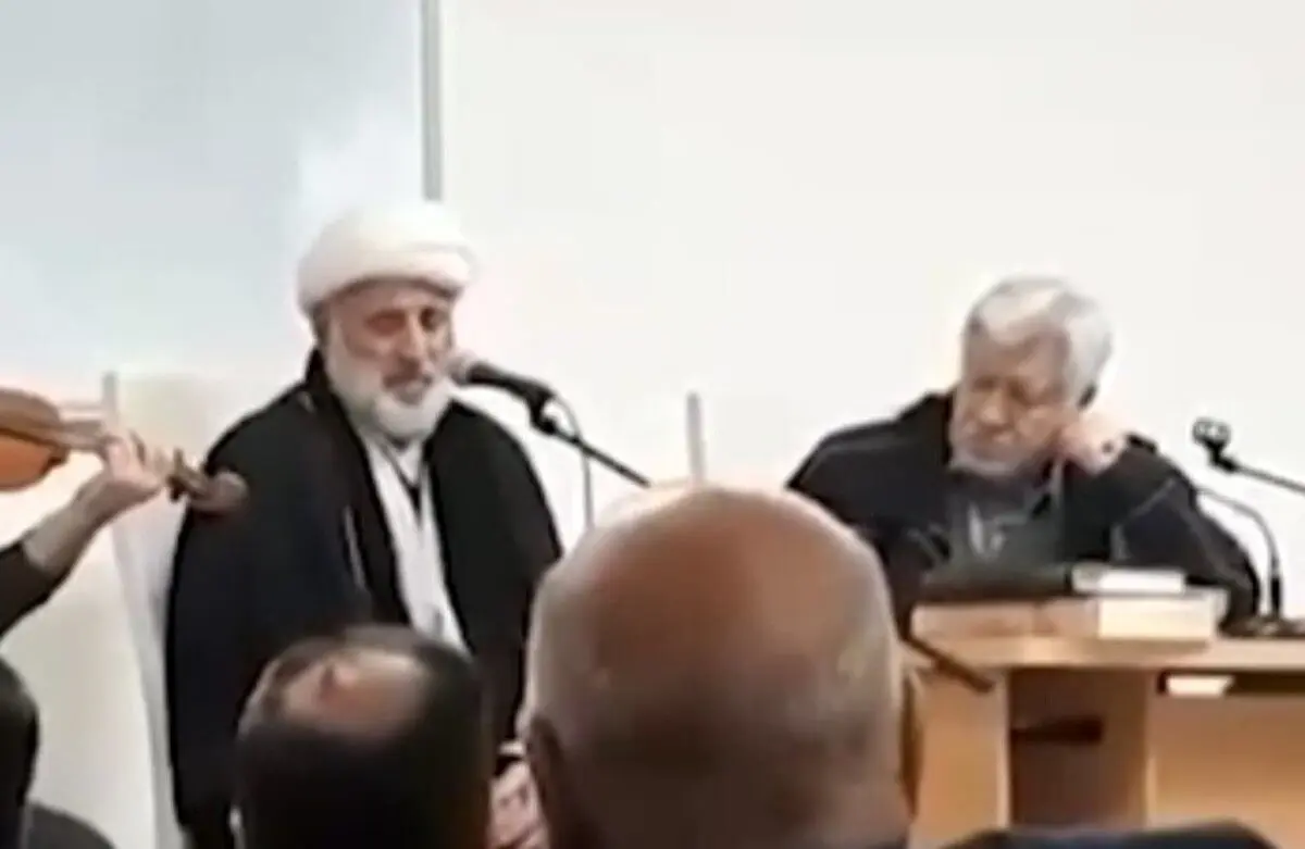 (ویدیو) آوازخوانی یک روحانی با ویولن