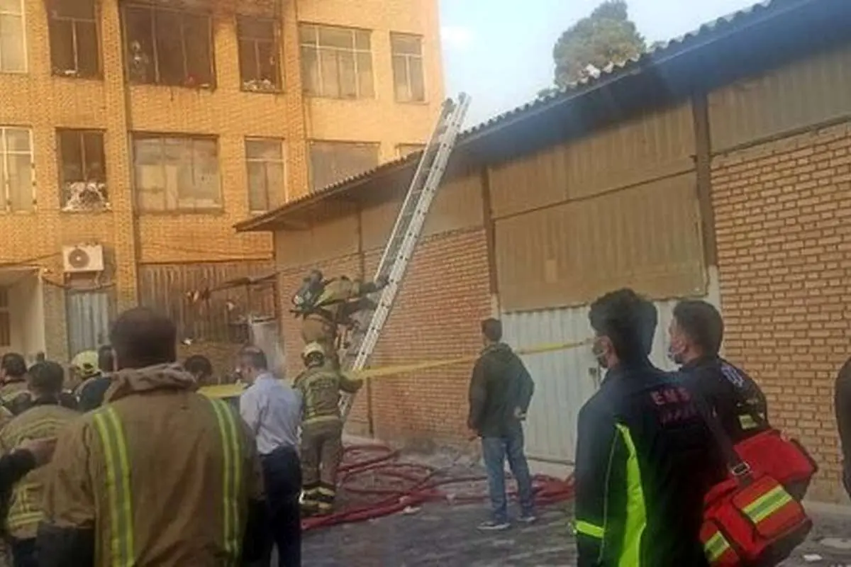 حریق خیابان ناصرخسرو مصدوم نداشت
