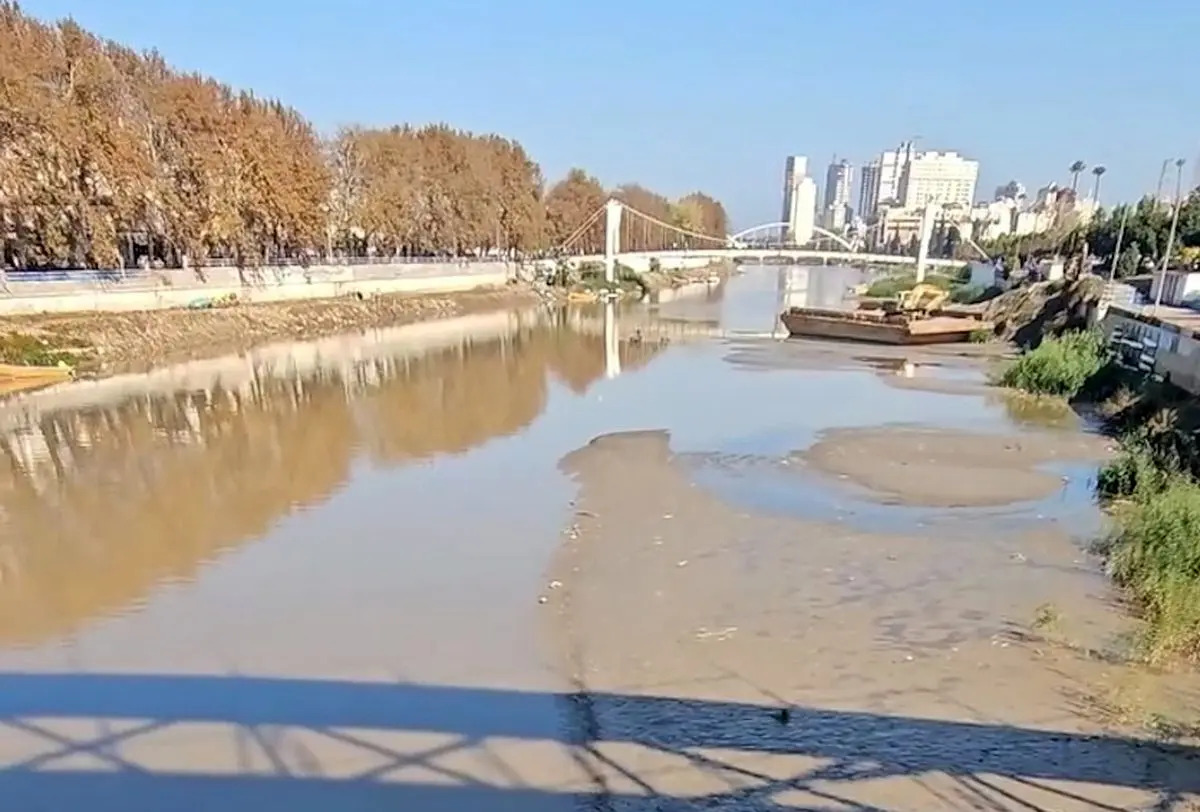 (ویدیو) بابلرود مازندران خشک شد؟!