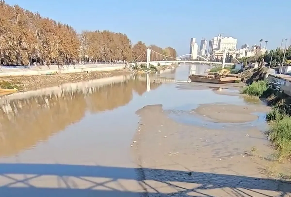 (ویدیو) بابلرود مازندران خشک شد؟!