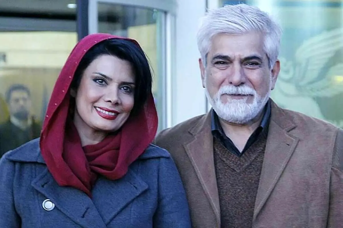 (تصویر) حسین پاکدل و همسرش در پشت صحنه لیلای بی مجنون