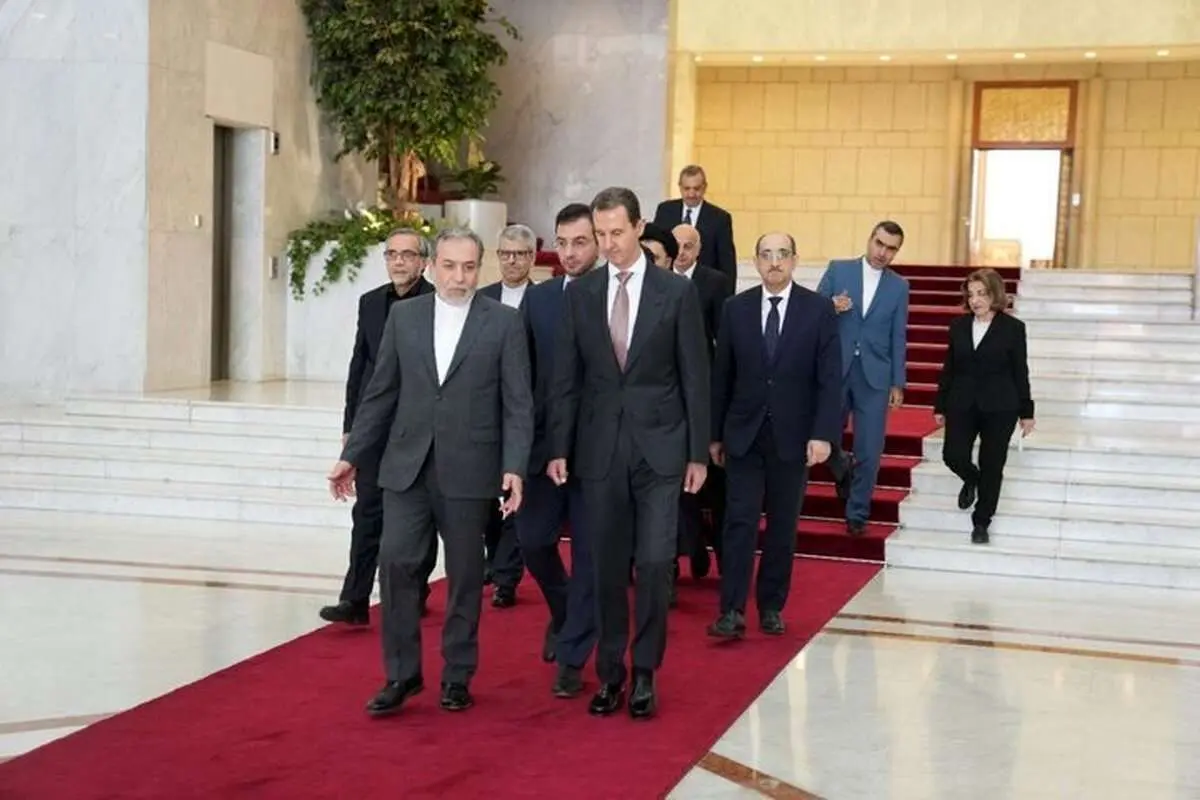 دیدار عراقچی با اسد در دمشق