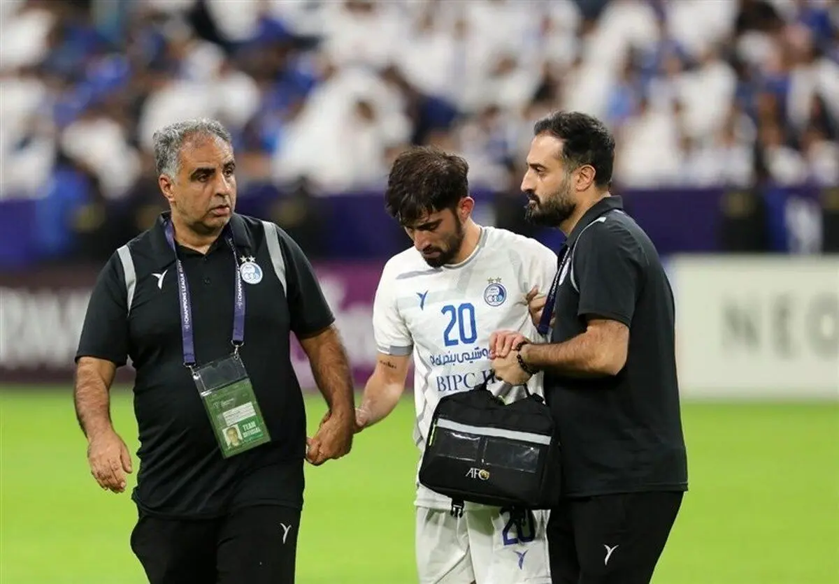 غیبت هافبک استقلال مقابل الاهلی عربستان