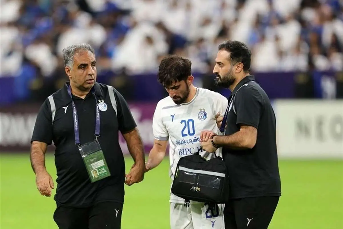 غیبت هافبک استقلال مقابل الاهلی عربستان