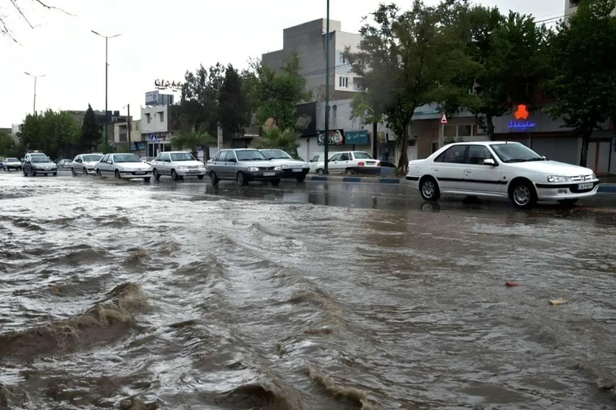 (ویدئو) آبگرفتگی معابر شهر ایلام