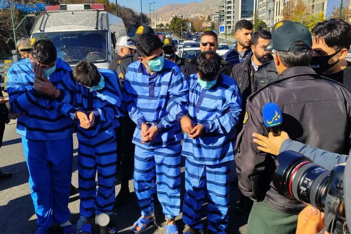 (ویدئو) دستگیری زورگیران پارک‌وی در سه استان