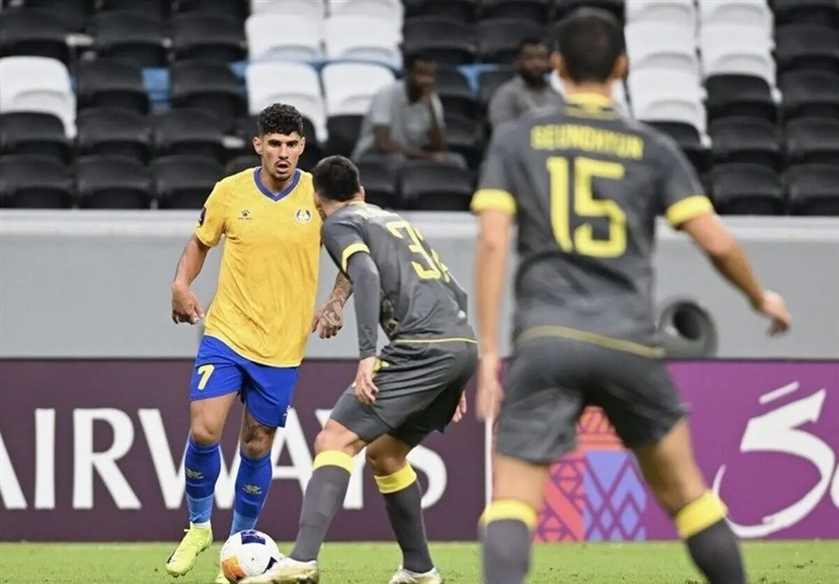 جدال الوصل مقابل الریان در لیگ نخبگان آسیا مساوی شد