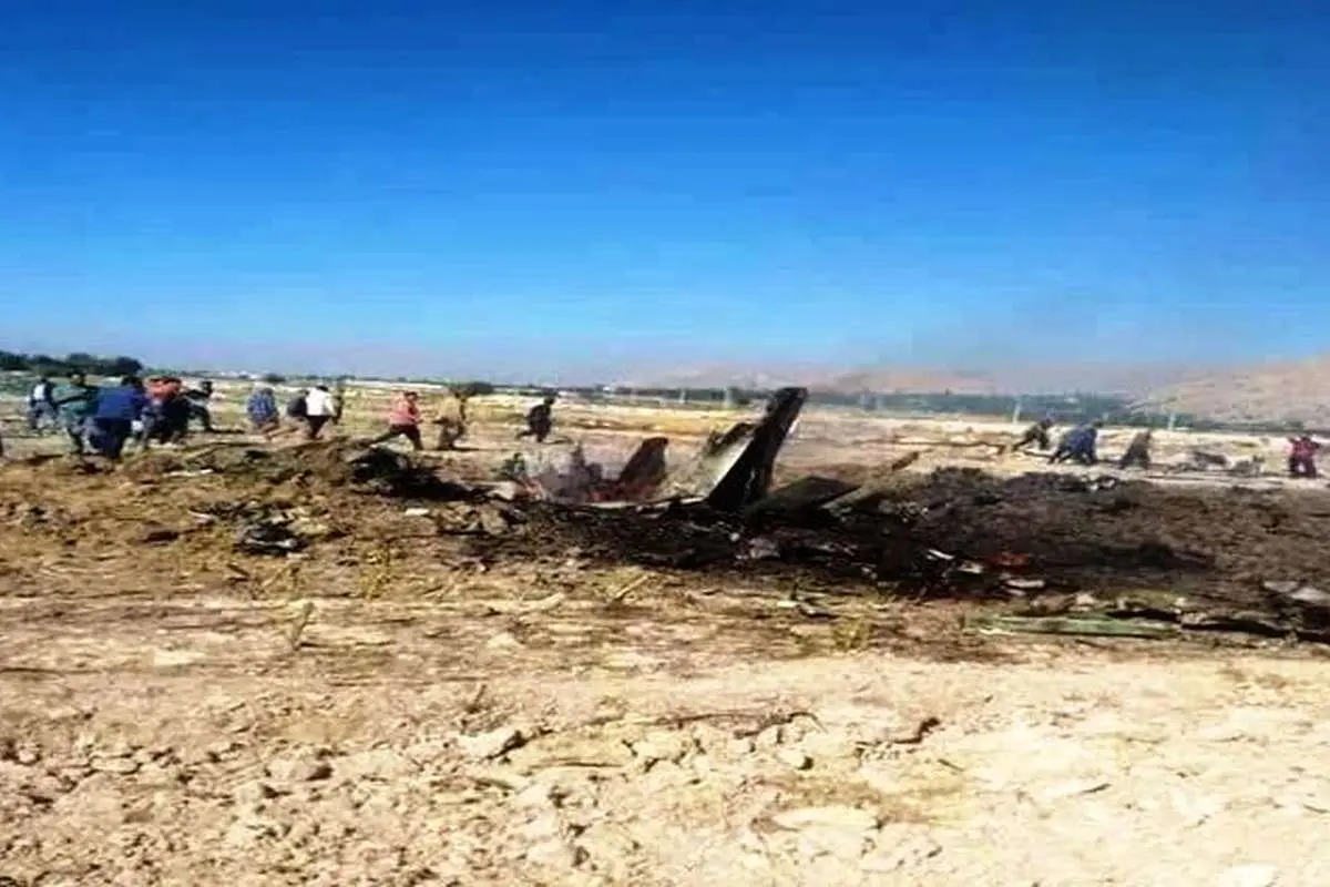 سقوط یک هواپیمای آموزشی در فارس