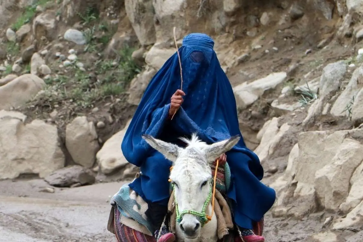 (تصاویر) خرسواری زنان افغان