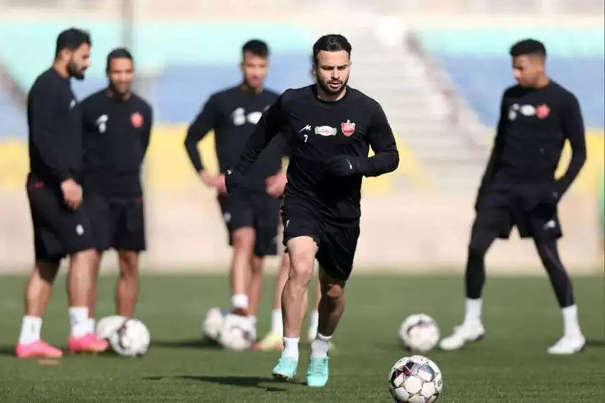 برگزاری تمرین امروز پرسپولیس در غیاب ۲ مهره اصلی