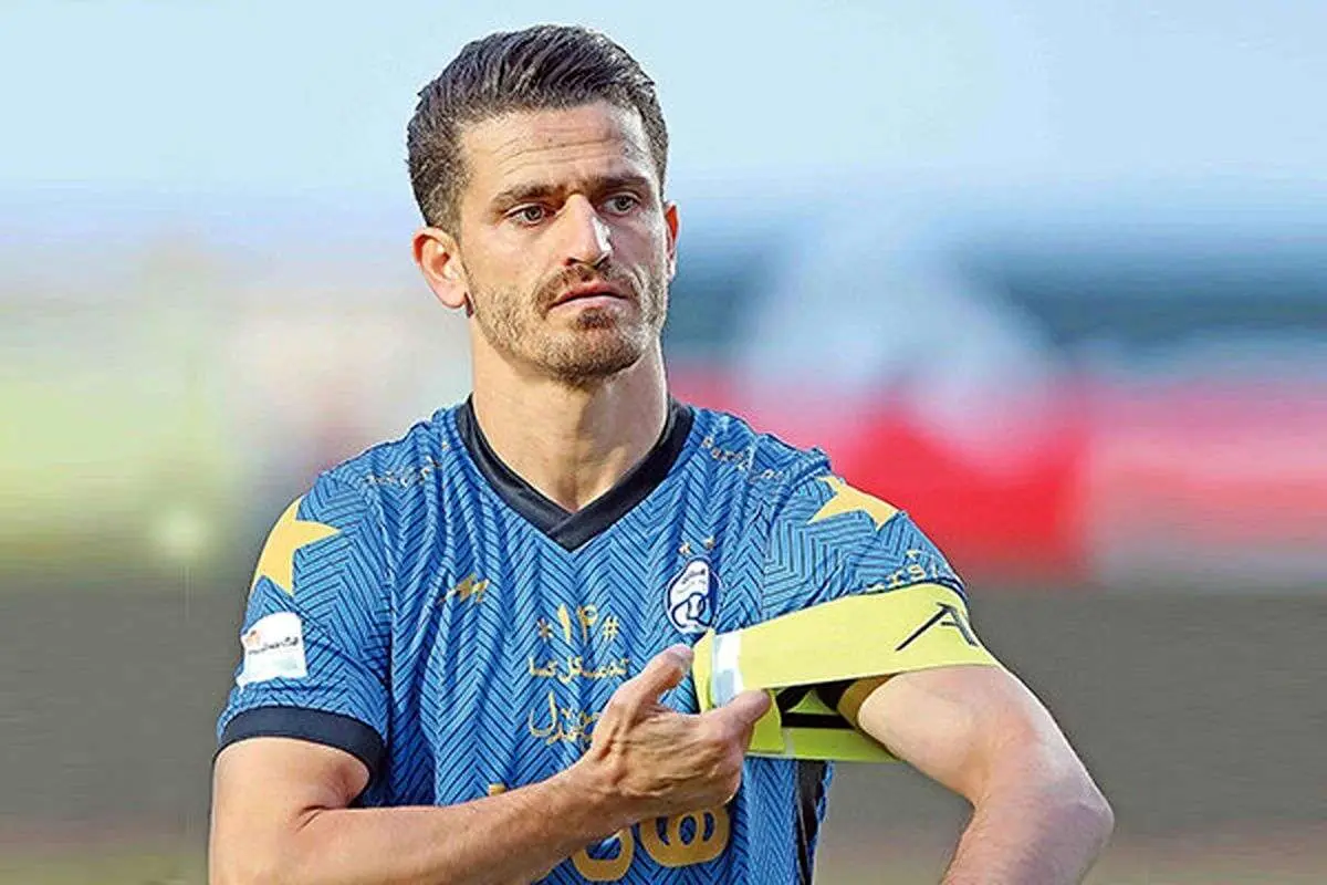 (عکس) تغییر چهرهی وریا غفوری در دیدار با ستاره پرسپولیس