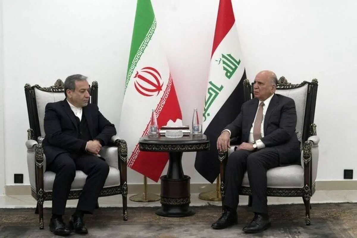 وزیران خارجه ایران و عراق دیدار کردند؛ رایزنی فواد حسین با عراقچی