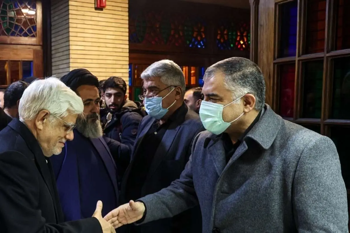 (تصاویر) چهرههای سياسی در مراسم ترحیم «حسن پاک نژاد» برادر وزیر نفت