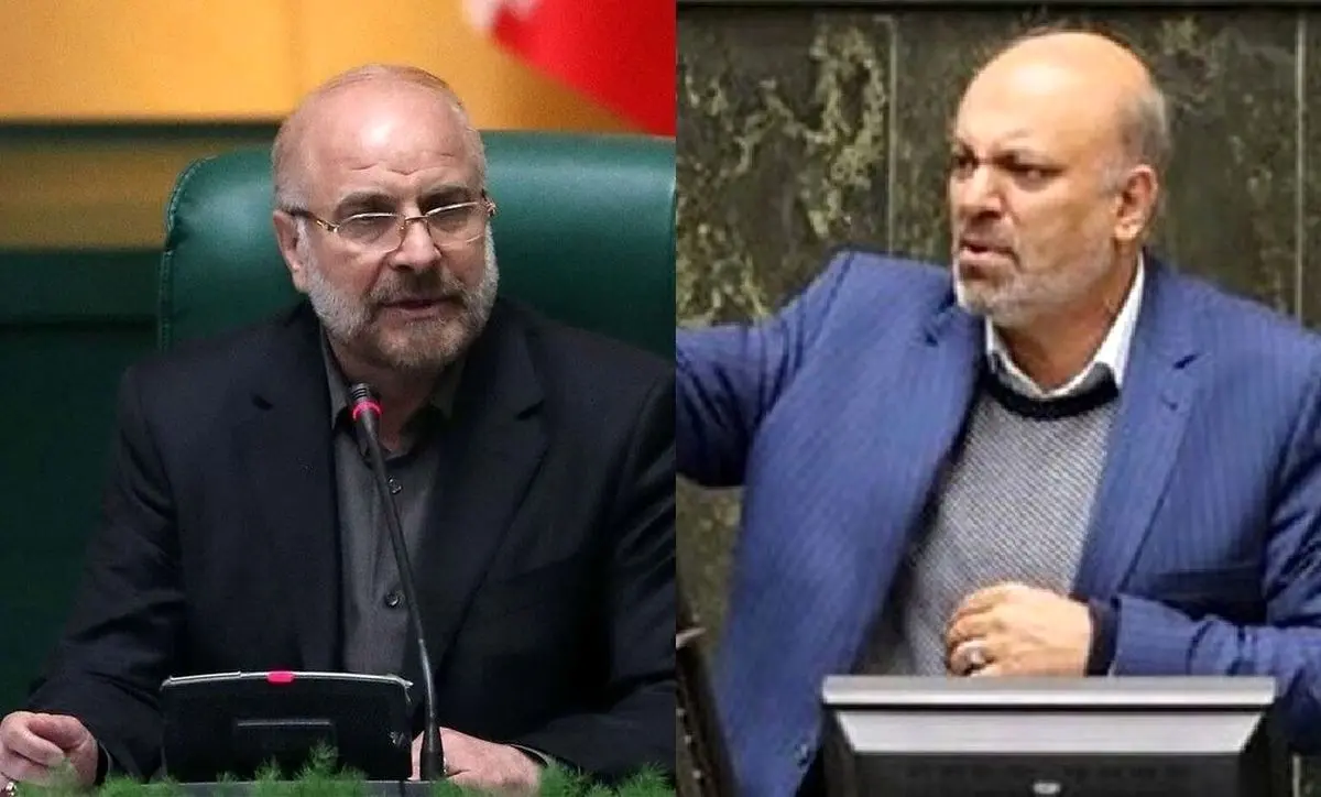 (ویدئو) قالیباف: آقای منادی! مجلس جای سروصدا کردن نیست