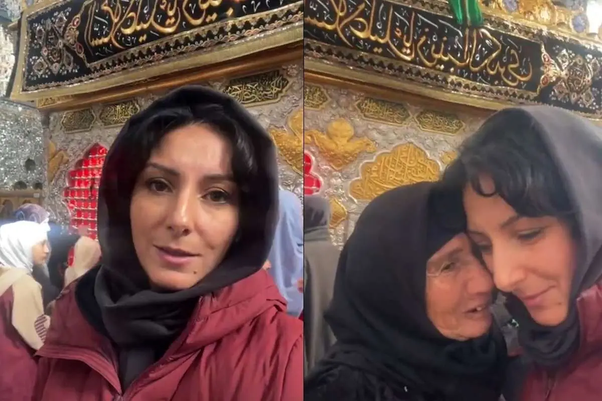 (ویدئو) گزارش جالب نفیسه کوهنورد از بخش زنانه حرم حضرت زینب(س)