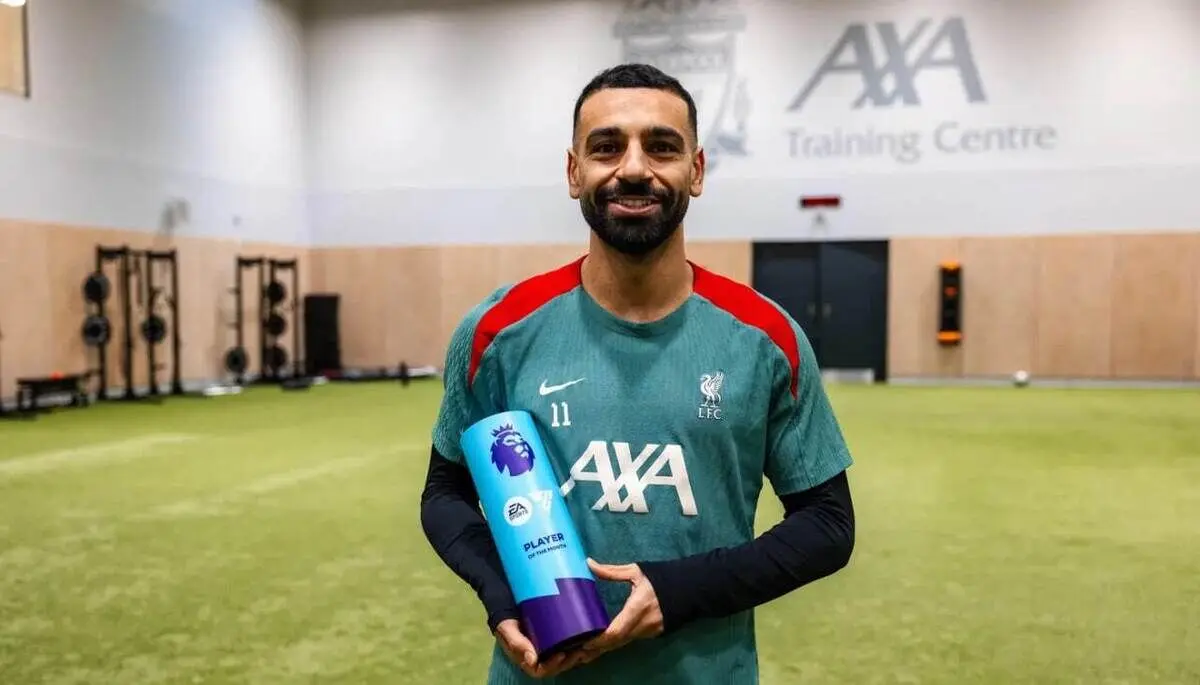 محمد صلاح بهترین بازیکن ماه نوامبر ۲۰۲۴ لیگ برتر انگلیس