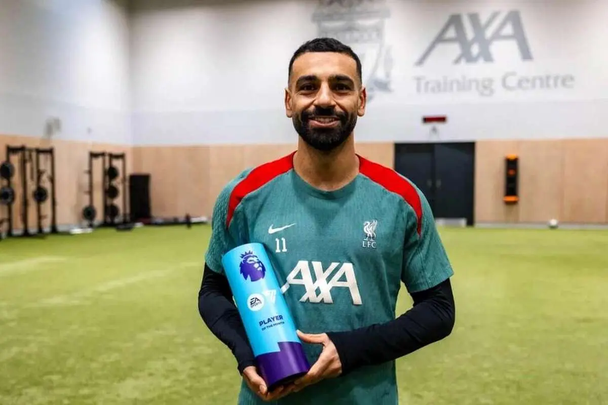 محمد صلاح بهترین بازیکن ماه نوامبر ۲۰۲۴ لیگ برتر انگلیس