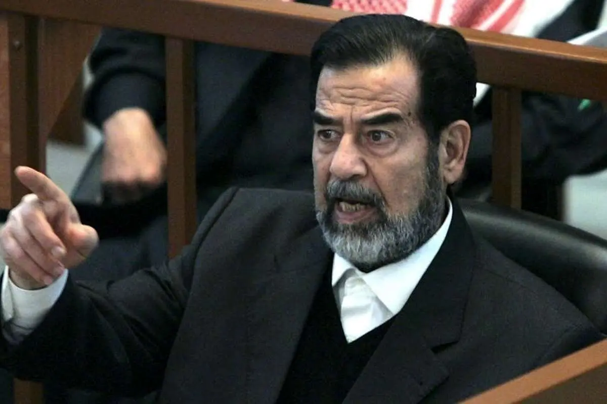 (عکس) صدام حسین از زندان صیدنایا آزاد شد!؟
