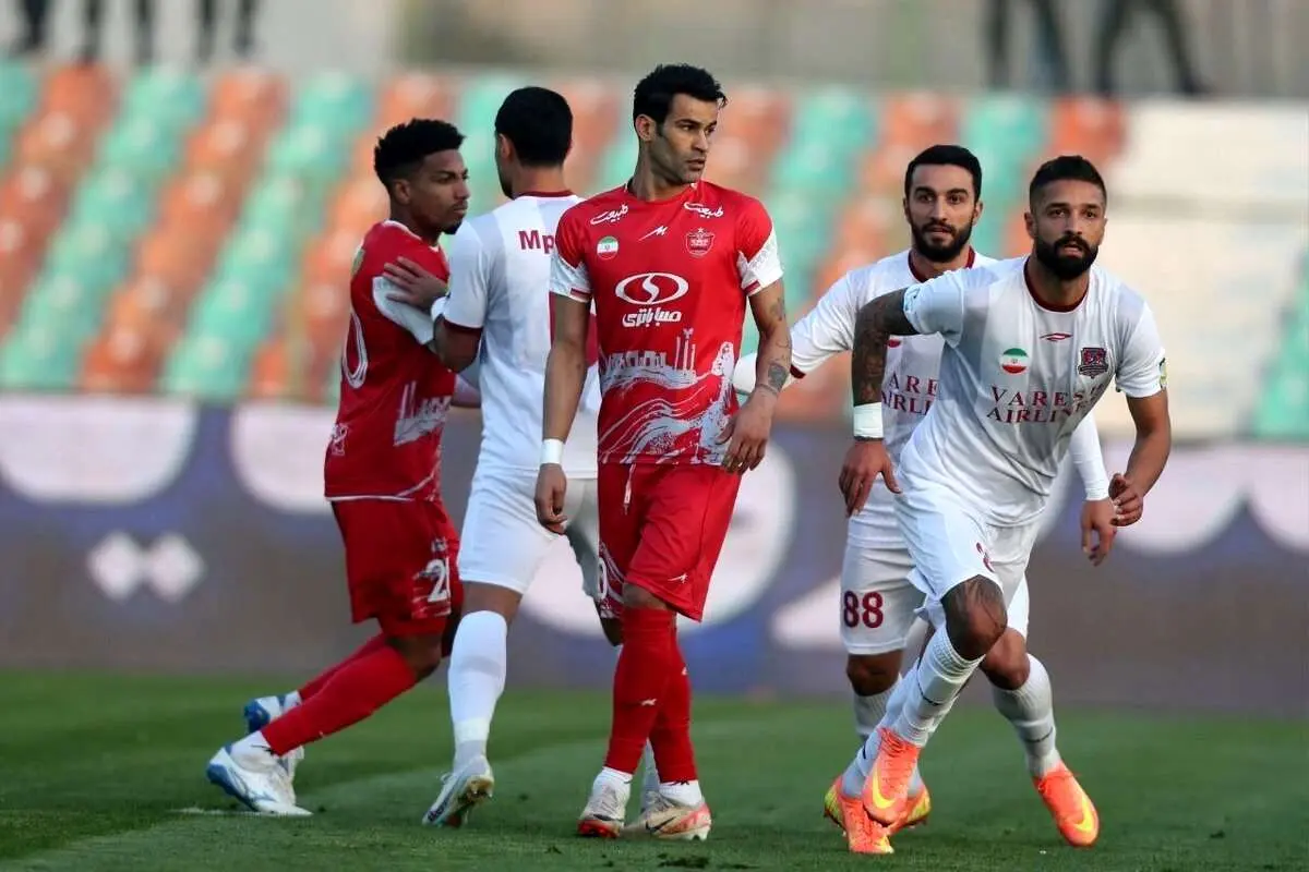 جدول لیگ برتر بعد از باخت پرسپولیس مقابل نساجی و فولاد مقابل استقلال