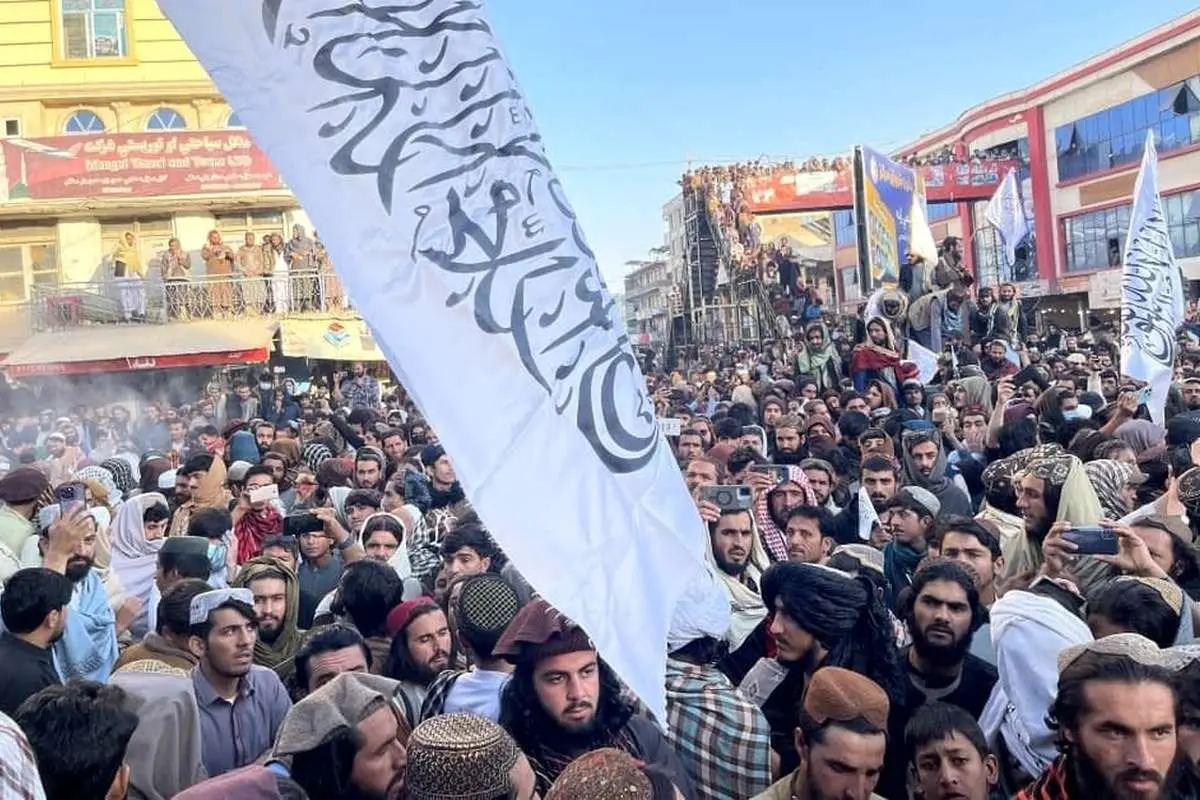 (ویدئو) جشن سقوط حکومت بشار اسد در افغانستان