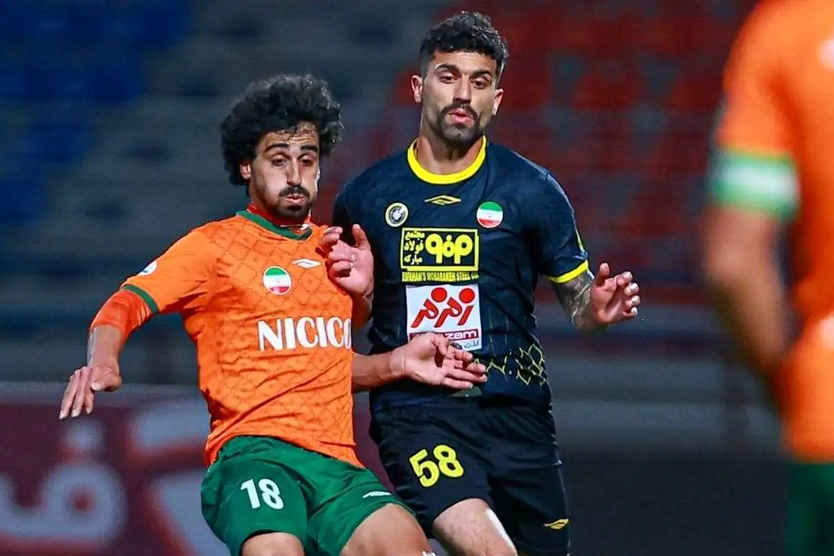 جدول لیگ برتر بعد از برد سپاهان مقابل مس رفسنجان