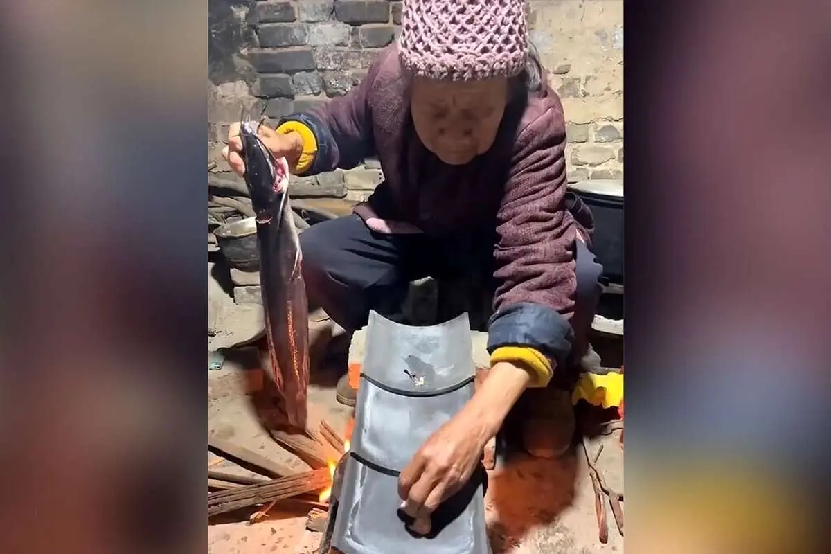 (ویدئو) تکنیک مادربزرگ برای روشنایی جایگزین نفت!