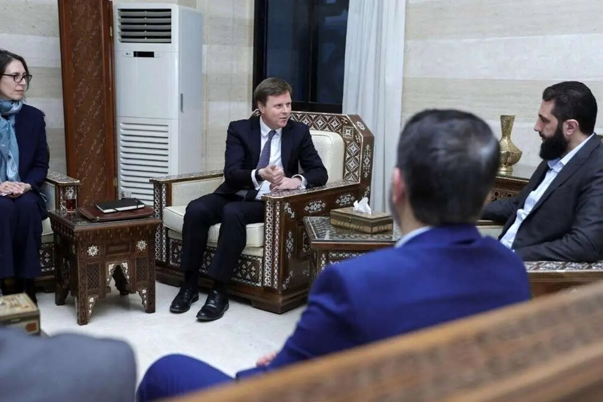 دیدار هیئت انگلیس با جولانی